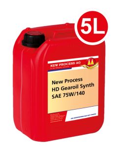 New Process HD Gearoil Synth SAE 75W/140