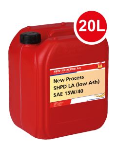 New Process SHPD LA SAE 15W/40
