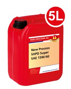New Process SHPD Super SAE 15W/40